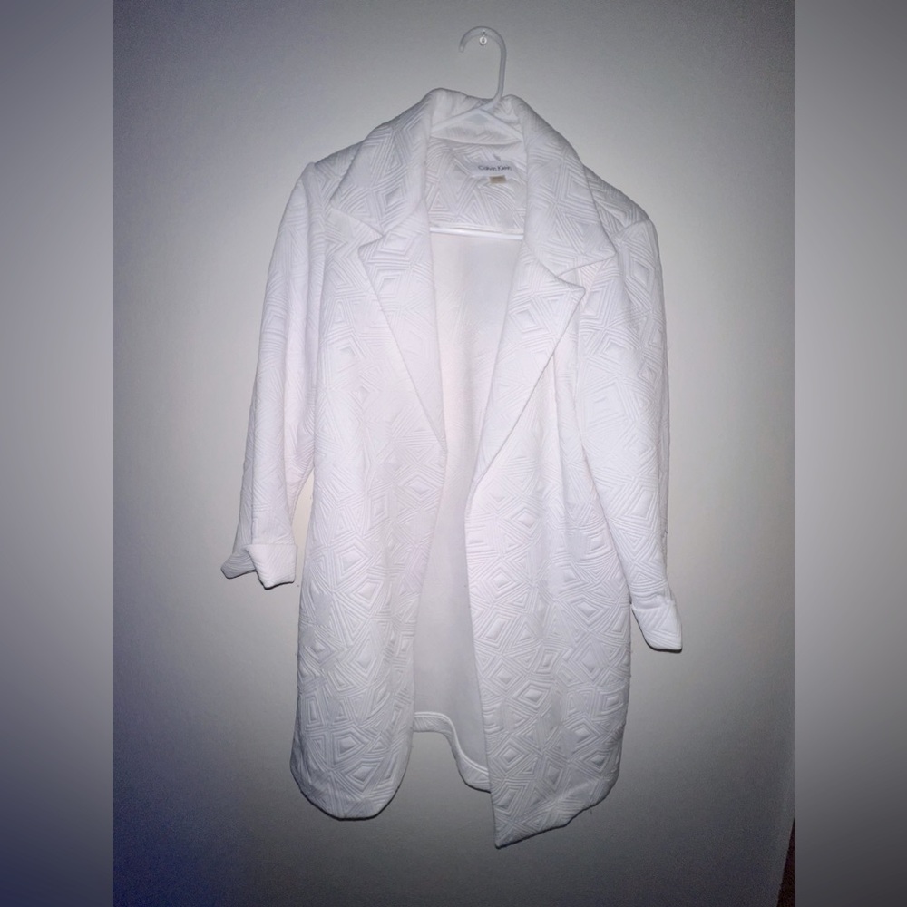 Calvin Klein White Blazer